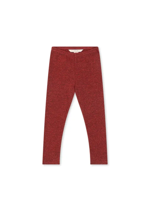 Konges Sløjd Roli broek red dahlia glitter