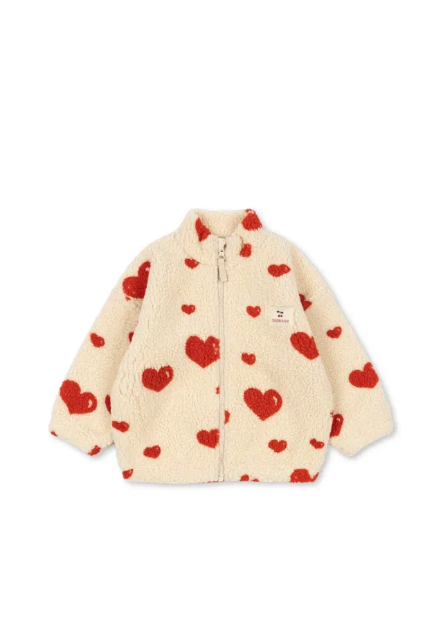 Konges Sløjd Jody teddyjas coeur amour recycled
