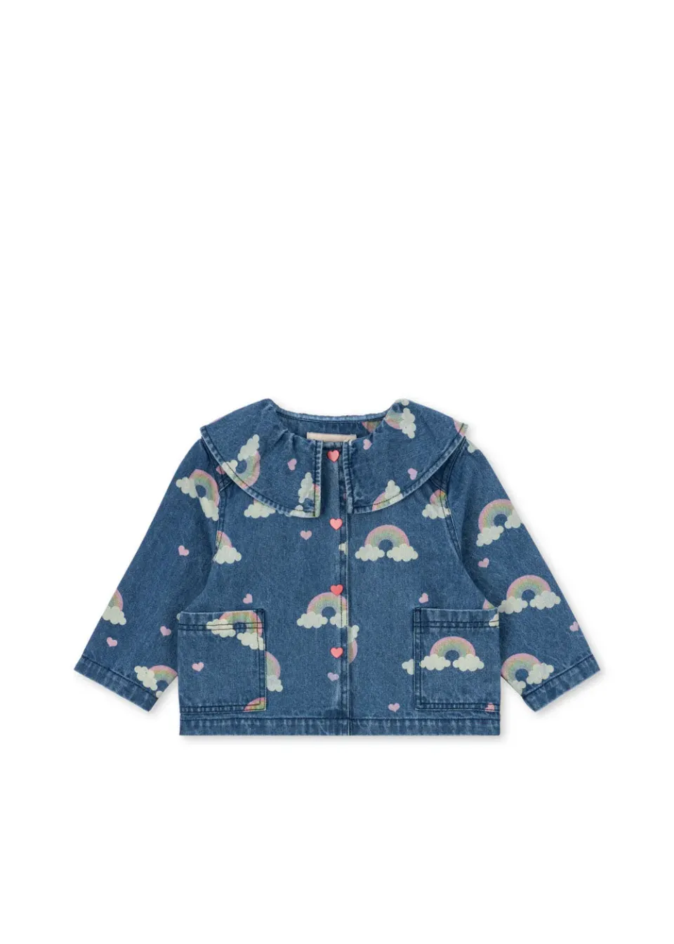 Konges Sløjd Magot blouse rainbow spijkershirt biokatoen