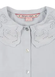 Konges Sløjd Rilo shirt gray dawn biokatoen