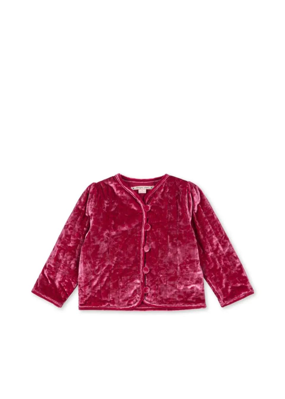 Konges Sløjd Carlito overshirt sangria fluweel vest