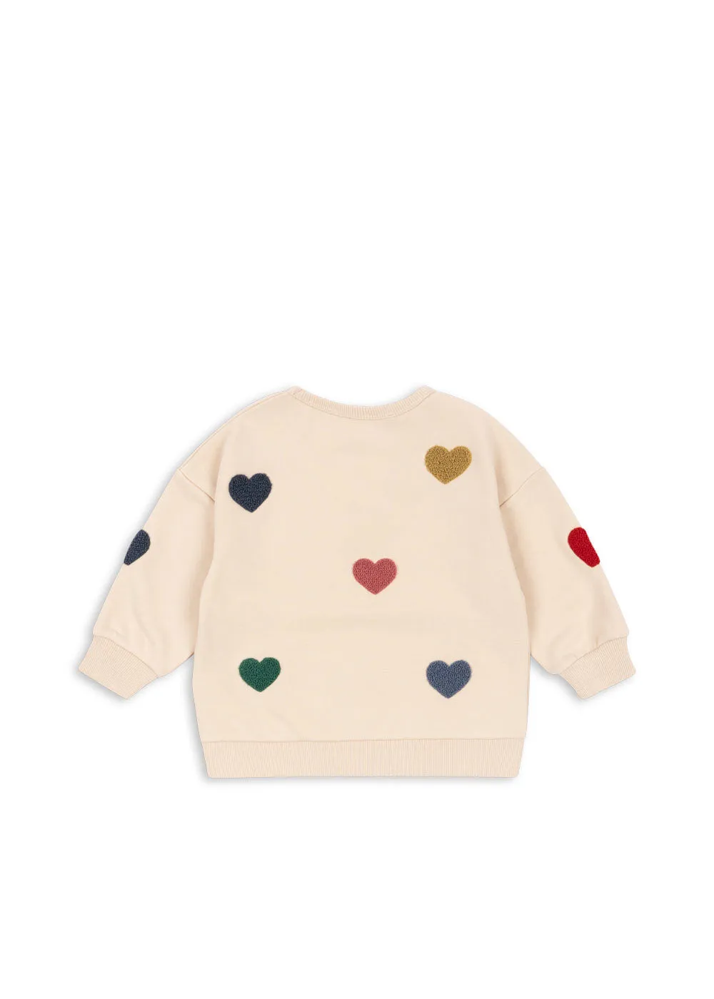 Konges Sløjd Lou Sweater Trui multi heart biokatoen