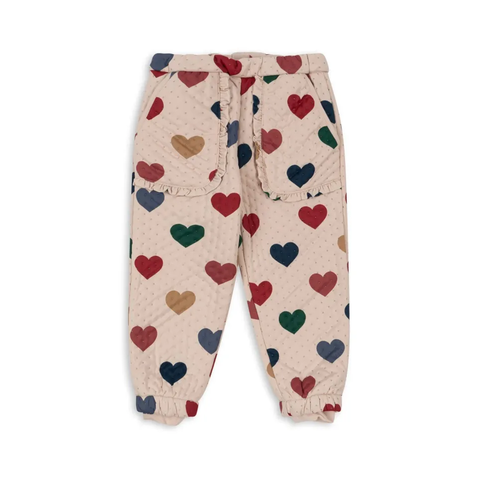 Konges Sløjd thermobroek bon coeur coloré fleece