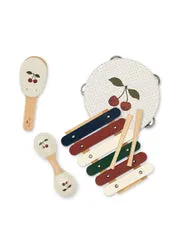 Konges Sløjd Cherry muziekset in koffer