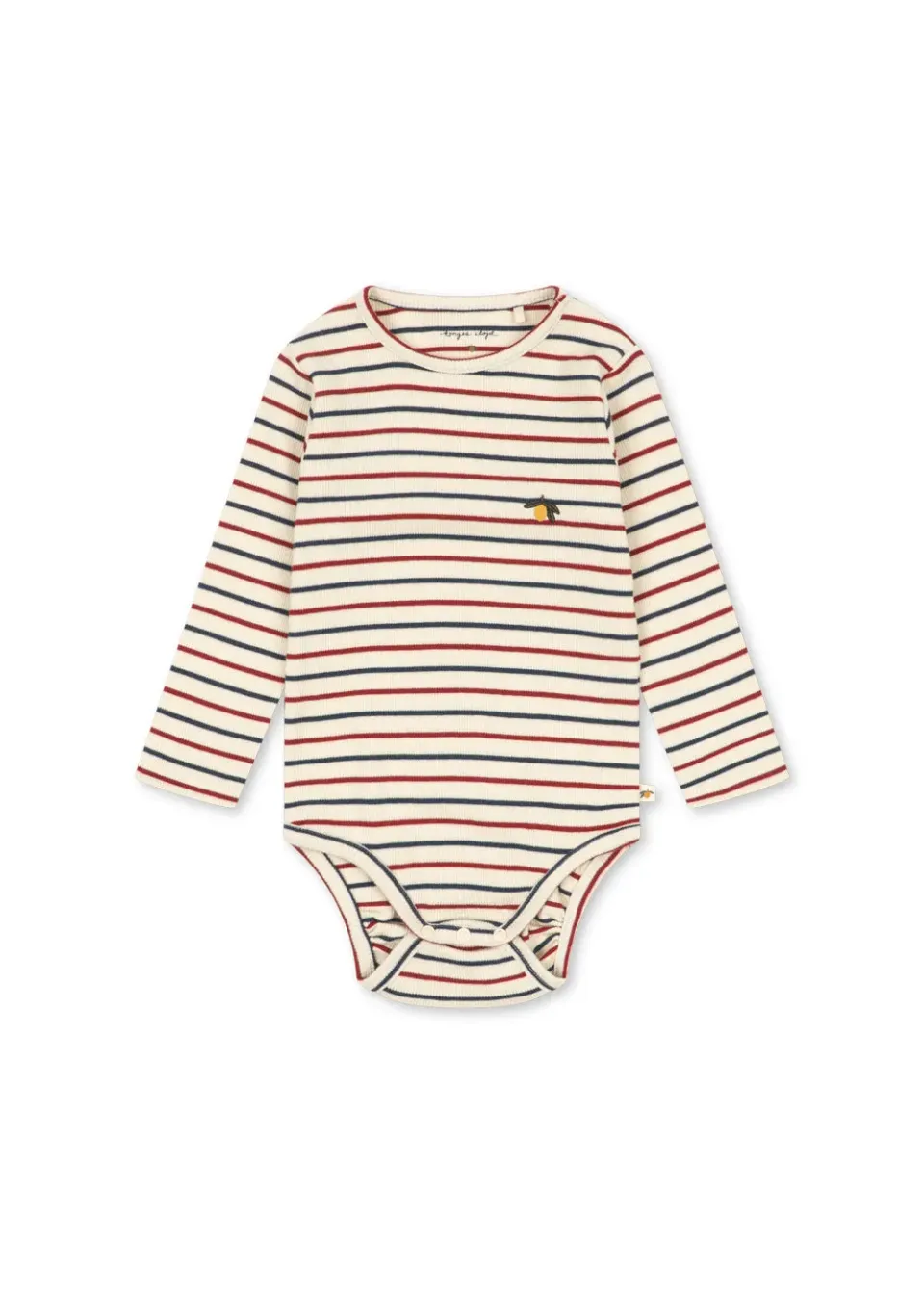 Konges Sløjd Voco romper tricolore bleu modalmix baby