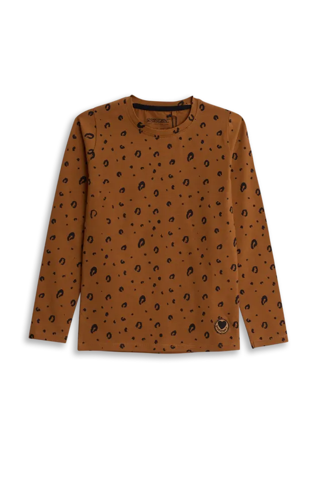 4PRESIDENT Jolijn Rubber shirt print ronde hals