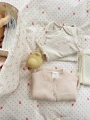 Konges Sløjd Savora Due Cardigan wollen vest creole pink