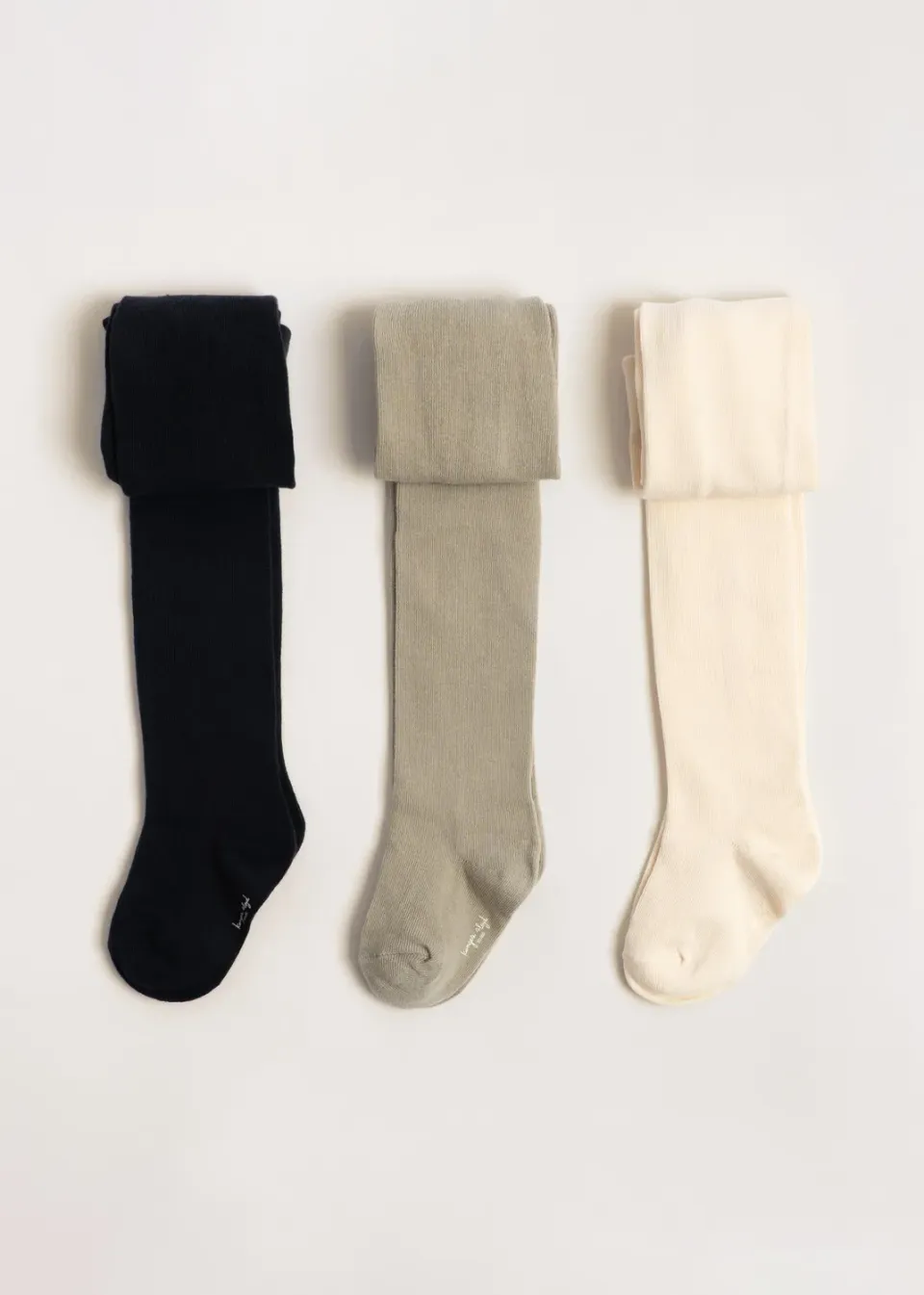 Konges Sløjd Tights 3-pack Lemon Mix Maillot Meisje