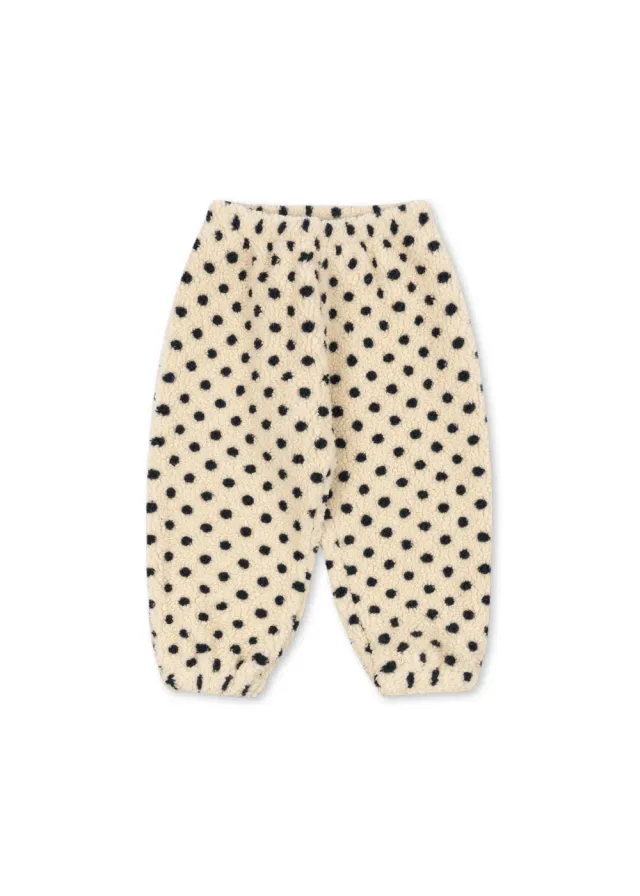 Konges Sløjd Jody Broek Dot Lumiere Teddyfleece