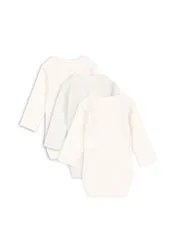 Konges Sløjd Fio romper 3-pack blue mix biokatoen