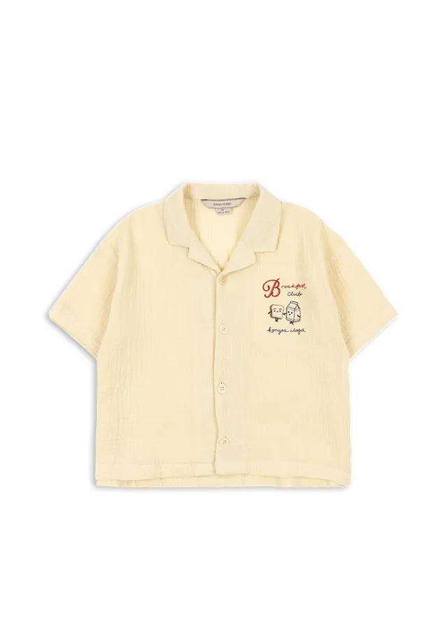 Konges Sløjd Coco Overhemd Sea Mist Biokatoen Blouse