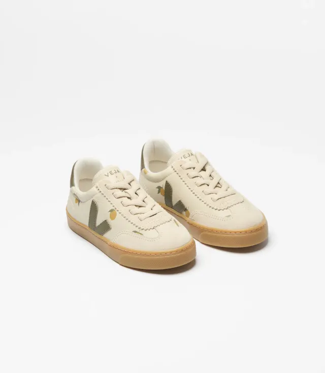 Veja x Konges Sløjd Volley Kindersneaker Lemon Argile
