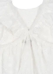 Konges Sløjd Lacey Romper broderie optic white katoen