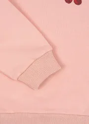 Konges Sløjd Lou Sweater Mellow Rose Cherry biokatoen