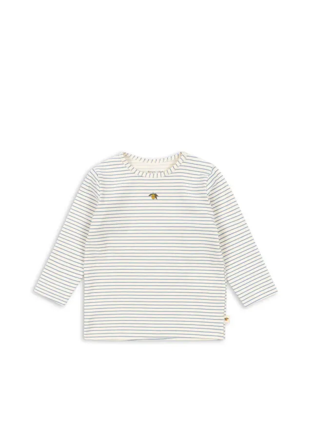 Konges Sløjd Basic blouse stripe bluie biokatoen