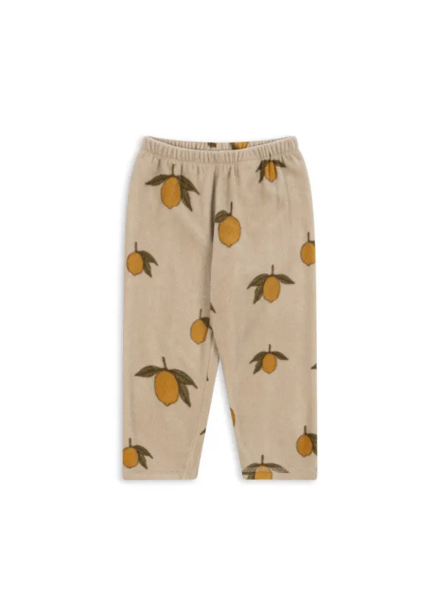 Konges Sløjd Tavi broek mon grand citron fleece warm