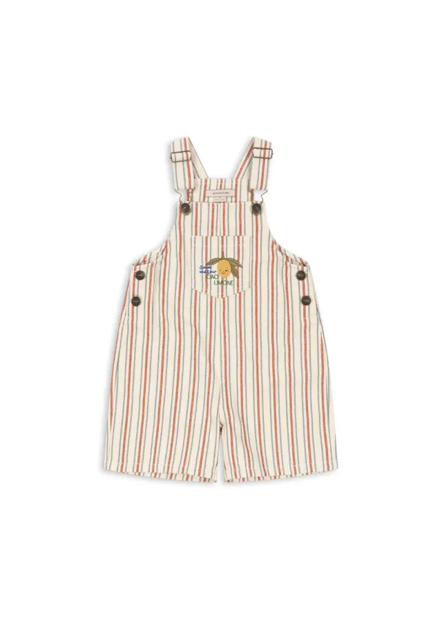 Konges Sløjd Frankie overall stripe winds biokatoen
