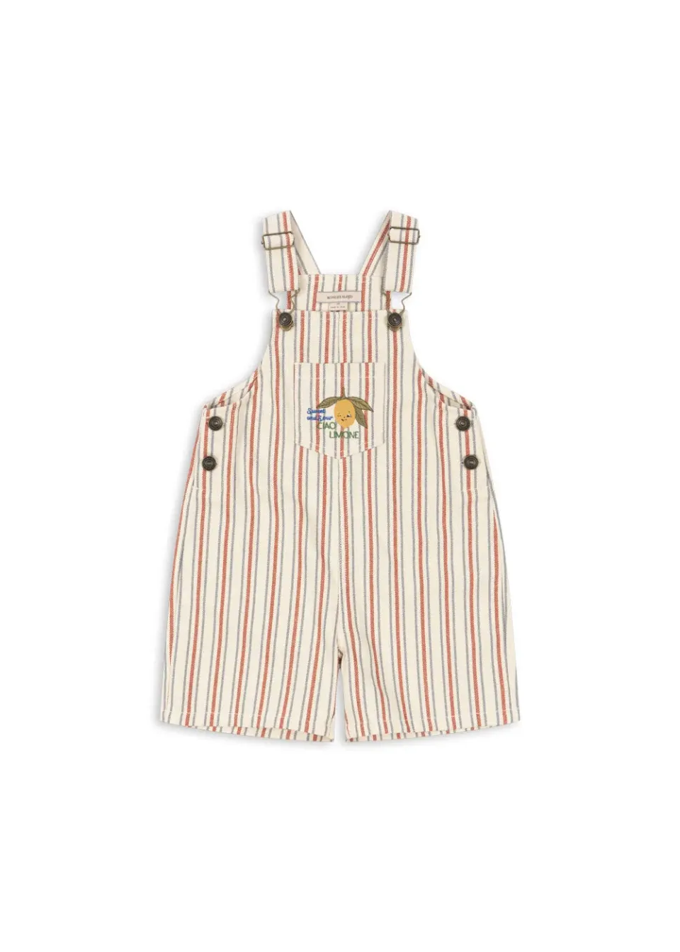 Konges Sløjd Frankie overall stripe winds biokatoen