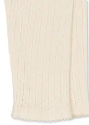 Konges Sløjd Minnie legging antique white biokatoen