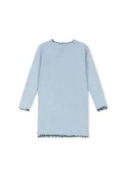 Konges Sløjd Rivi jurk blue fog biokatoen