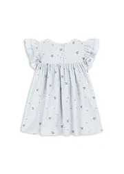 Konges Sløjd Coco Jurk Cherry Blue Coeur Biokatoen