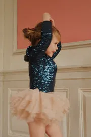 Konges Sløjd Ballerina Glitter donkerblauw tutujurk