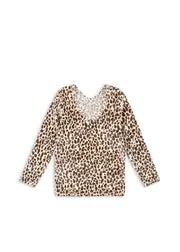 Konges Sløjd Carlito Fluwelen Blouse Leo lange mouw