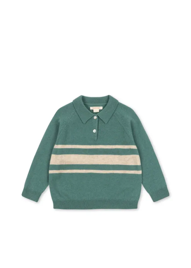 Konges Sløjd Basi polo fairway 100% wol