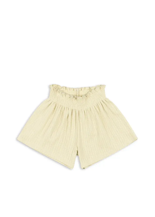 Konges Sløjd Minnie korte broek green haze biokatoen