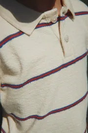 Konges Sløjd Trio Polo poloshirt trio stripe biokatoen