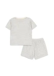 Konges Sløjd Famo set stripe bluie katoen