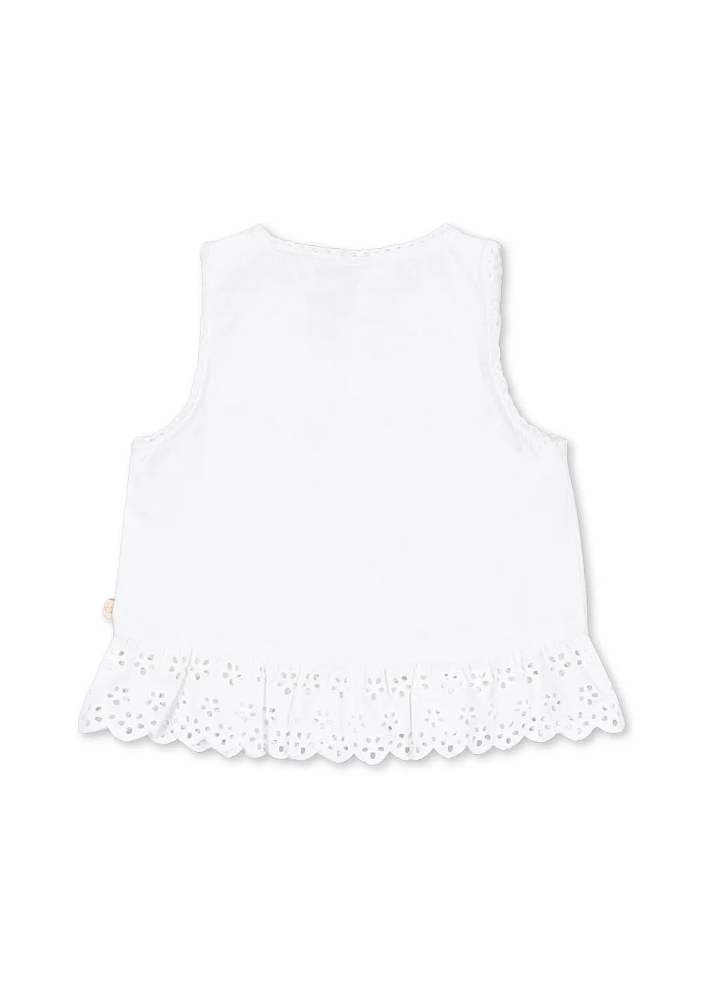 Konges Sløjd Evelina blouse bright white biokatoen