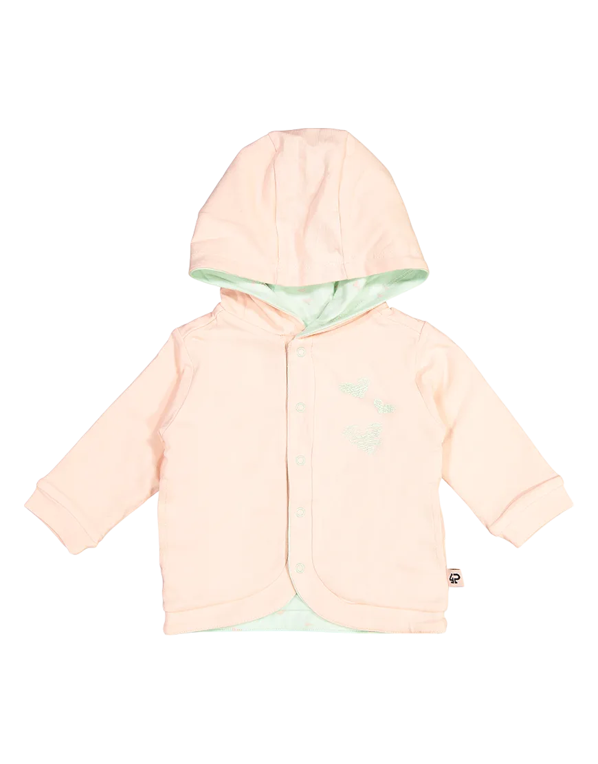 4PRESIDENT Taylor Mint AOP sweater omkeerbaar katoen