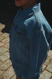 Konges Sløjd Magot Jas Spijkerjas denim blue biokatoen