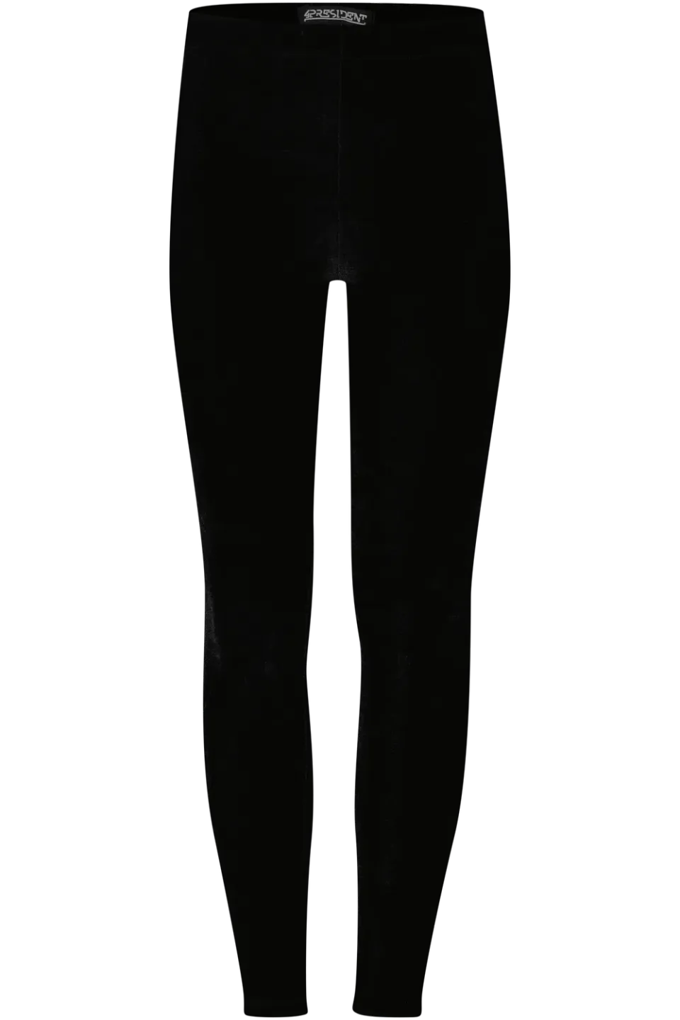 4President Ada Black velvet legging zwart