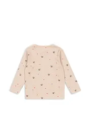 Konges Sløjd Ella shirt cherry coeur blush rib