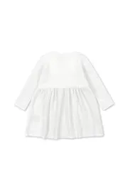 Konges Sløjd Lola jurk white glitter polyester