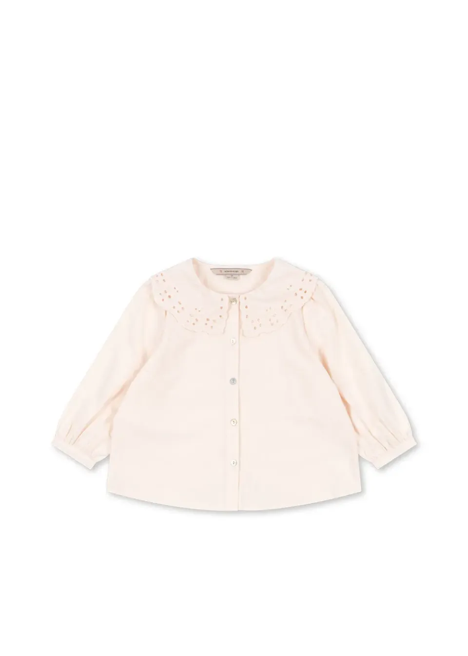 Konges Sløjd Rilo kraagblouse Powder Puff biokatoen