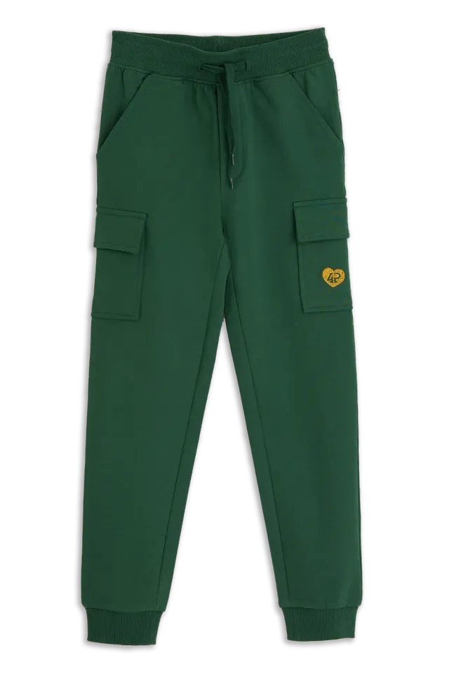4President Abby Green cargo jogger meisjes katoen