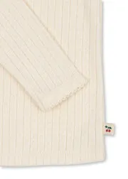 Konges Slojd Minnie blouse buttercream biokatoen ajour