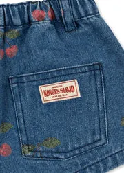 Konges Sløjd Magot rok Ma Grande Cerise denim