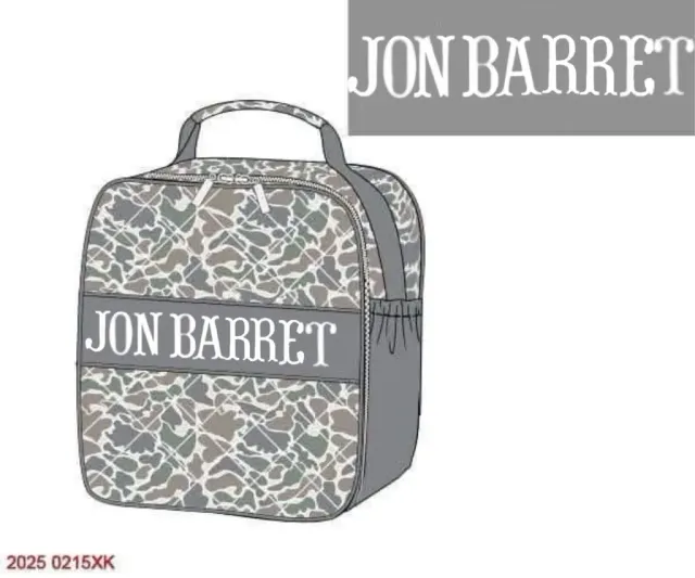 Busy Bee Smocks Camo Luggage lunchbox JON BARRET