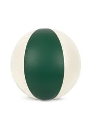 Konges Sløjd Green Stripe strandbal 40 cm opblaasbaar