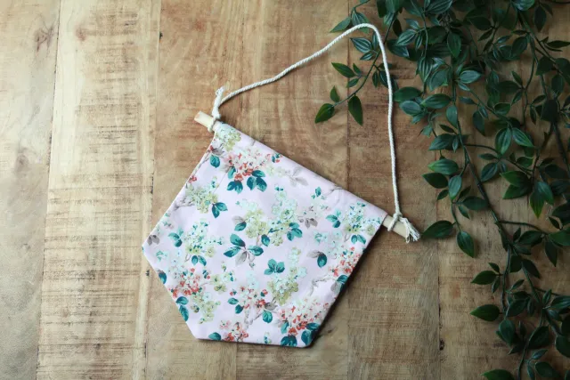 Een presentje Bloemenpracht vaandel roze 20 cm