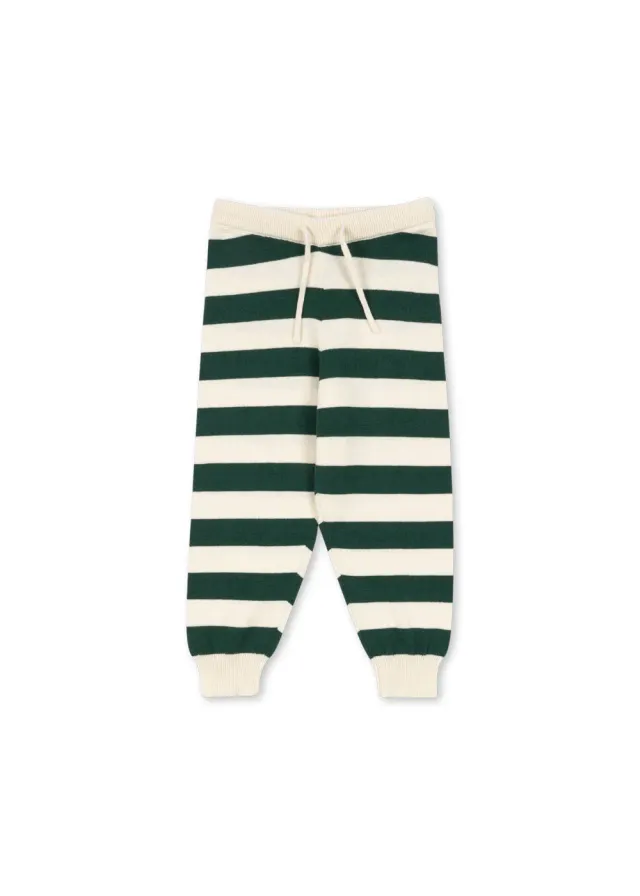 Konges Sløjd Manis Broek babybroek pine grove stripe bio