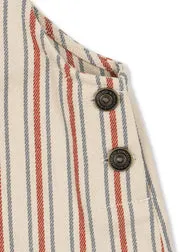 Konges Sløjd Frankie overall stripe winds biokatoen