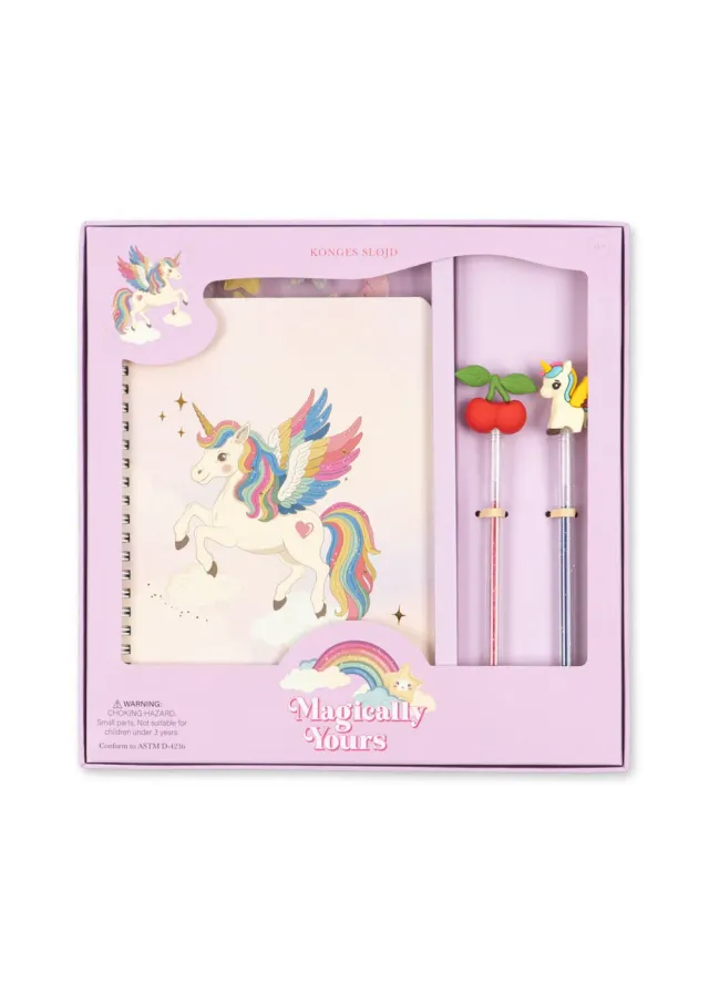 Konges Sløjd Stationery Box unicorn schrijfdoos