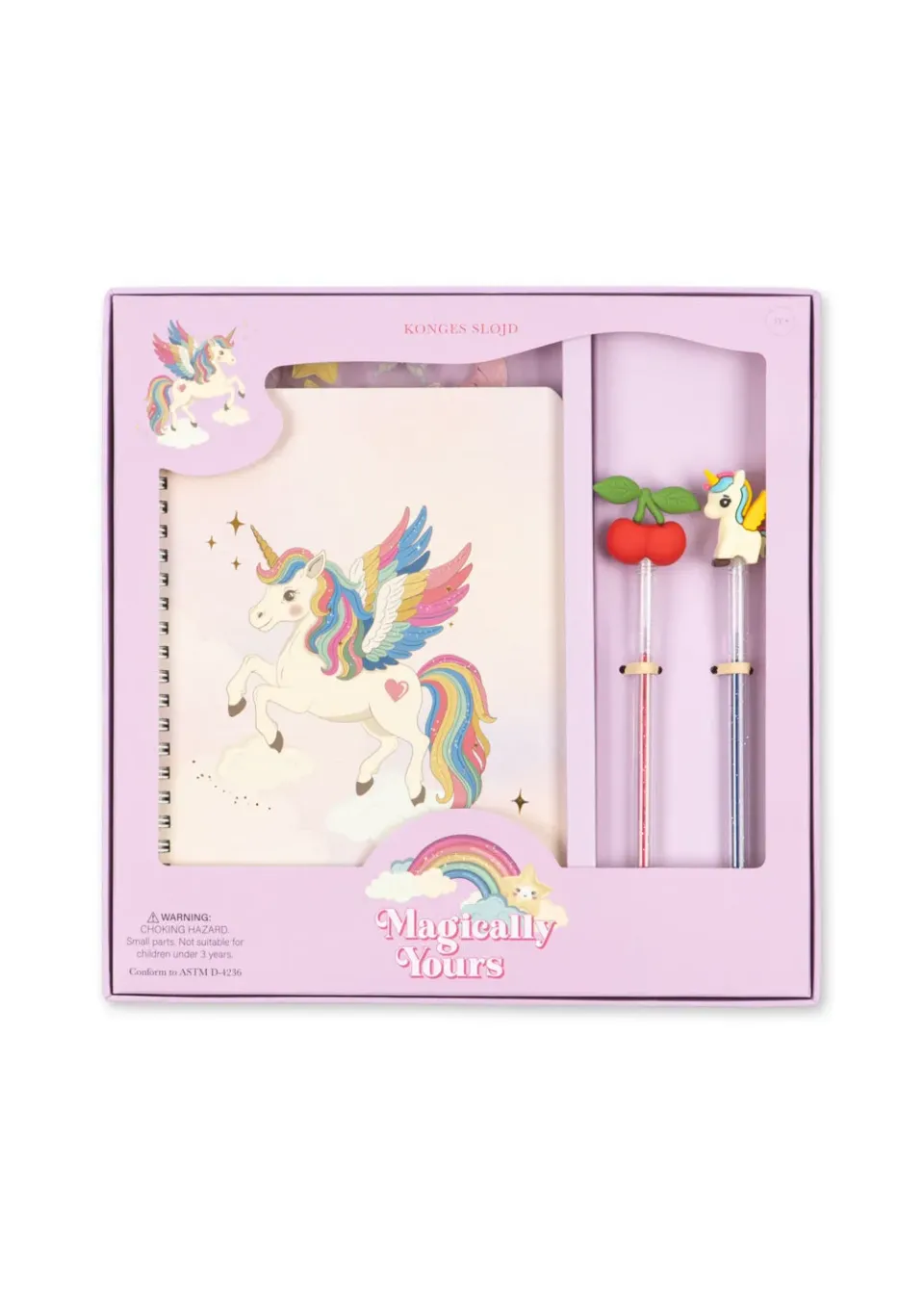 Konges Sløjd Stationery Box unicorn schrijfdoos