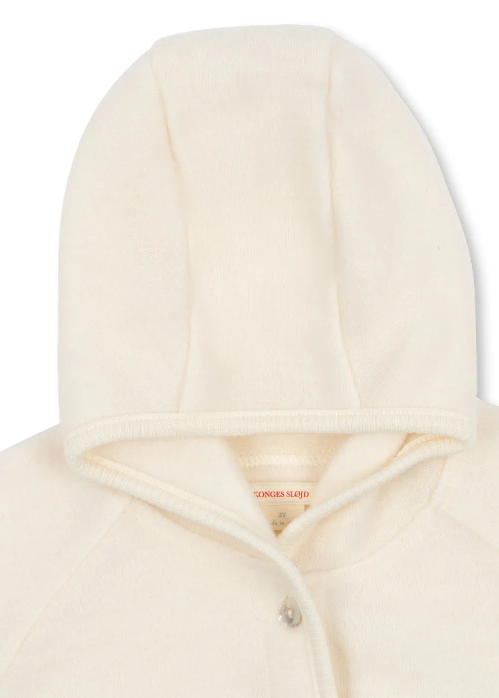 Konges Sløjd Saga boxpakje off white wol fleece