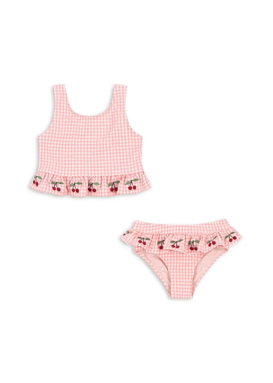 Konges Sløjd Soline bikini geranium pink seersucker